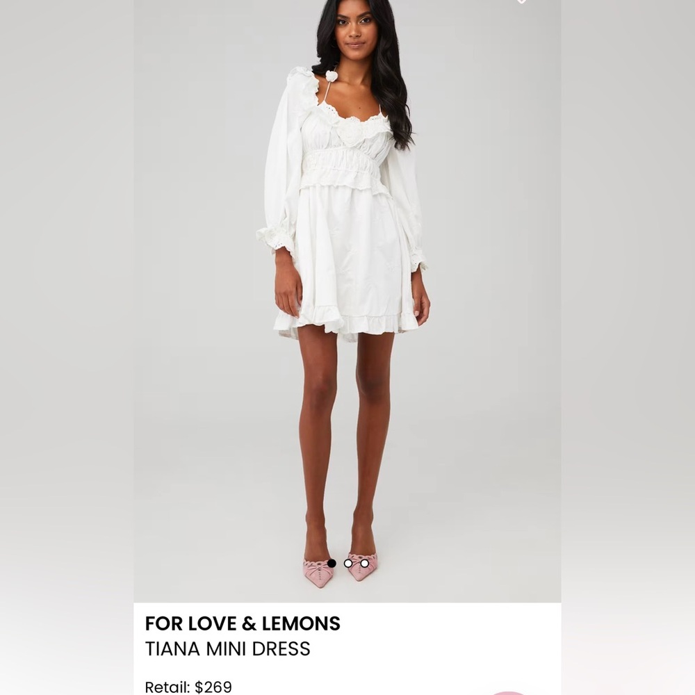 For Love & Lemons 🍋 Tiana Mini Dress